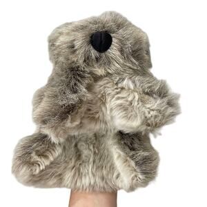 VINTAGE 90s Folkmanis Furry Folk Koala Bear Hand Puppet